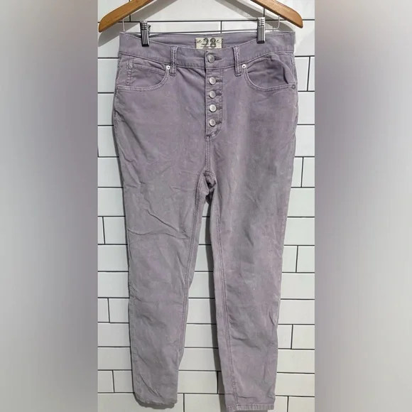 Free People We The Free Sun Chaser Cord Skinny Pants 28 - Picture 8 of 10